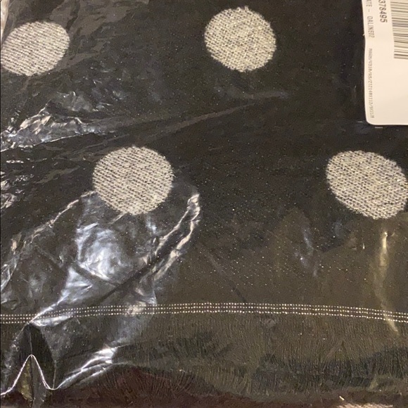 🌺 LOFT | Sparkle Polka Dot Blanket Scarf - Picture 3 of 4